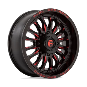 Fuel UTV – D822 ARC UTV – Black – 18″x7″ 13mm – Summer Wheels – D8221870A644
